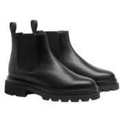 Santoni Forestlow Stiliga Sneakers Black, Dam