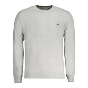 Harmont & Blaine Långärmad Pullover Jersey med Broderi Gray, Herr