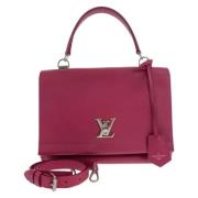 Louis Vuitton Vintage Pre-owned Laeder louis-vuitton-vskor Pink, Dam