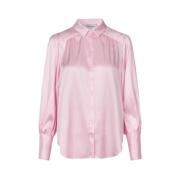 Dea Kudibal Silke Stretch Blus - Balettstil Pink, Dam