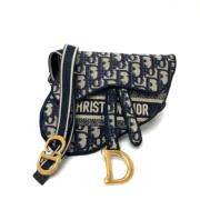 Dior Vintage Pre-owned Tyg dior-vskor Blue, Dam