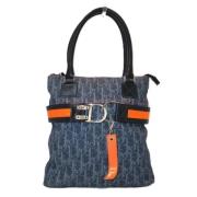 Dior Vintage Pre-owned Canvas totevskor Multicolor, Dam