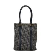 Dior Vintage Pre-owned Canvas totevskor Black, Dam