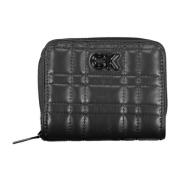 Calvin Klein Damplånbok Svart Rfid Dragkedja Black, Dam