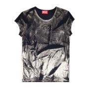 Diesel Svarta T-shirts och Polos Black, Dam