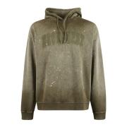 Dsquared2 Casual Sweatshirt för Män Green, Herr