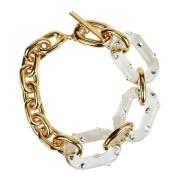 Paco Rabanne Elegant Guld Halsband Yellow, Dam