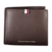 Tommy Hilfiger Herr Plånbok Brun Kontrast Logotyp Brown, Herr