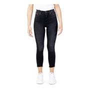 Tommy Hilfiger Svarta Damjeans Höst/Vinter Black, Dam