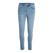 Kaffe Slim Fit Light Blue Denim Jeans Blue, Dam