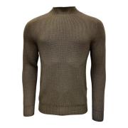 Gran Sasso Rainwool Turtleneck Tröja Oliv Green, Herr