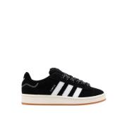 Adidas Originals Premium Suede Campus Sneakers Black, Herr