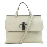 Gucci Vintage Pre-owned Laeder gucci-vskor White, Dam