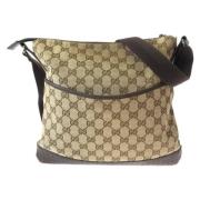 Gucci Vintage Pre-owned Canvas gucci-vskor Brown, Dam