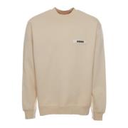 Jacquemus Gros Grain Sweatshirt Beige, Herr