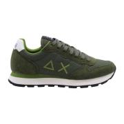 Sun68 Stilren Sneaker med Boquerones Detaljer Green, Herr