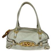 Gucci Vintage Pre-owned Laeder gucci-vskor White, Dam