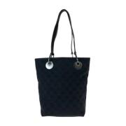 Gucci Vintage Pre-owned Canvas gucci-vskor Black, Dam