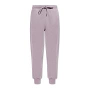 Ami Paris Sweatpants med logotyp Purple, Herr