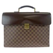 Louis Vuitton Vintage Pre-owned Canvas louis-vuitton-vskor Brown, Dam