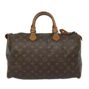 Louis Vuitton Vintage Pre-owned Canvas louis-vuitton-vskor Brown, Dam