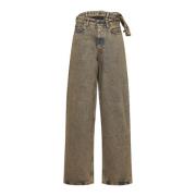 Y/Project Stiliga Jeans Beige, Dam