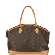 Louis Vuitton Vintage Pre-owned Canvas louis-vuitton-vskor Brown, Dam