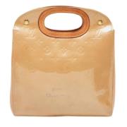 Louis Vuitton Vintage Pre-owned Laeder louis-vuitton-vskor Beige, Dam