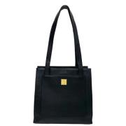 Yves Saint Laurent Vintage Pre-owned Laeder handvskor Black, Dam