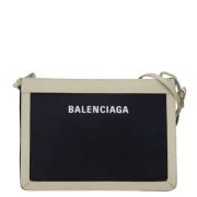 Balenciaga Vintage Pre-owned Canvas balenciaga-vskor Blue, Dam