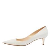 Jimmy Choo Pre-owned Pre-owned Laeder klackskor White, Dam