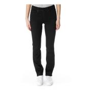 Levi's Svarta Straight Fit Jeans Black, Dam