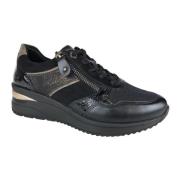 Remonte Sneakers Skor D2413 Black, Dam