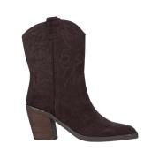 Alma EN Pena Square Toe Cowboy Boot Brown, Dam