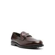 Tod's Brun Kalvskinn DNA Gummi Klackar Brown, Herr