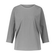 Raffaello Rossi Elegant 3/4 Sleeve Shirt Gray, Dam