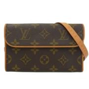 Louis Vuitton Vintage Pre-owned Canvas louis-vuitton-vskor Brown, Dam