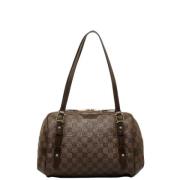 Louis Vuitton Vintage Pre-owned Canvas louis-vuitton-vskor Brown, Dam