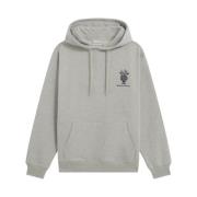 Drole de Monsieur Grå Vas Broderad Hoodie Gray, Herr