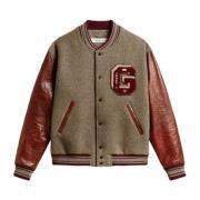 Golden Goose Sliten Patch Broderad Kappa Gray, Herr