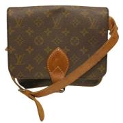 Louis Vuitton Vintage Pre-owned Canvas louis-vuitton-vskor Brown, Dam