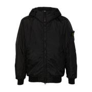 Stone Island Stilig Vinterjacka Black, Herr