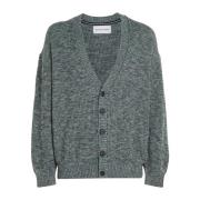 Calvin Klein Jeans Twisted Yarn Cardigan Sweater Blue, Herr