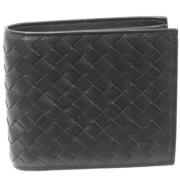 Bottega Veneta Vintage Pre-owned Laeder plnbcker Black, Dam