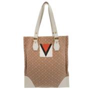 Louis Vuitton Vintage Pre-owned Canvas louis-vuitton-vskor Brown, Dam