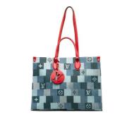 Louis Vuitton Vintage Pre-owned Canvas louis-vuitton-vskor Blue, Dam