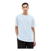 Dries Van Noten Bomull Jersey Crewneck T-shirt White, Herr