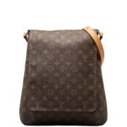 Louis Vuitton Vintage Pre-owned Canvas louis-vuitton-vskor Brown, Dam