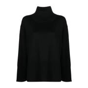 Roberto Collina Sweatshirts Black, Dam