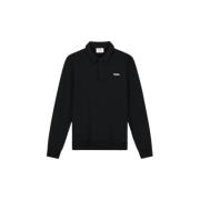 Olaf Hussein Oversized Polo Svart Black, Herr